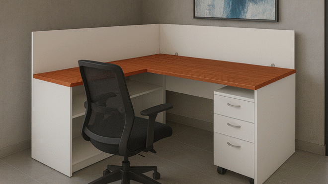 BCF 093 - TF CM - L Shape Desk