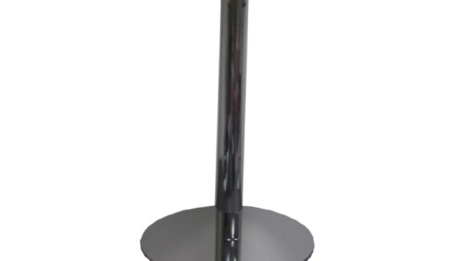 RM - Cylindrical Chrome Leg